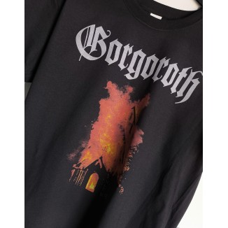 T-shirt Gorgoroth - vatican in flames