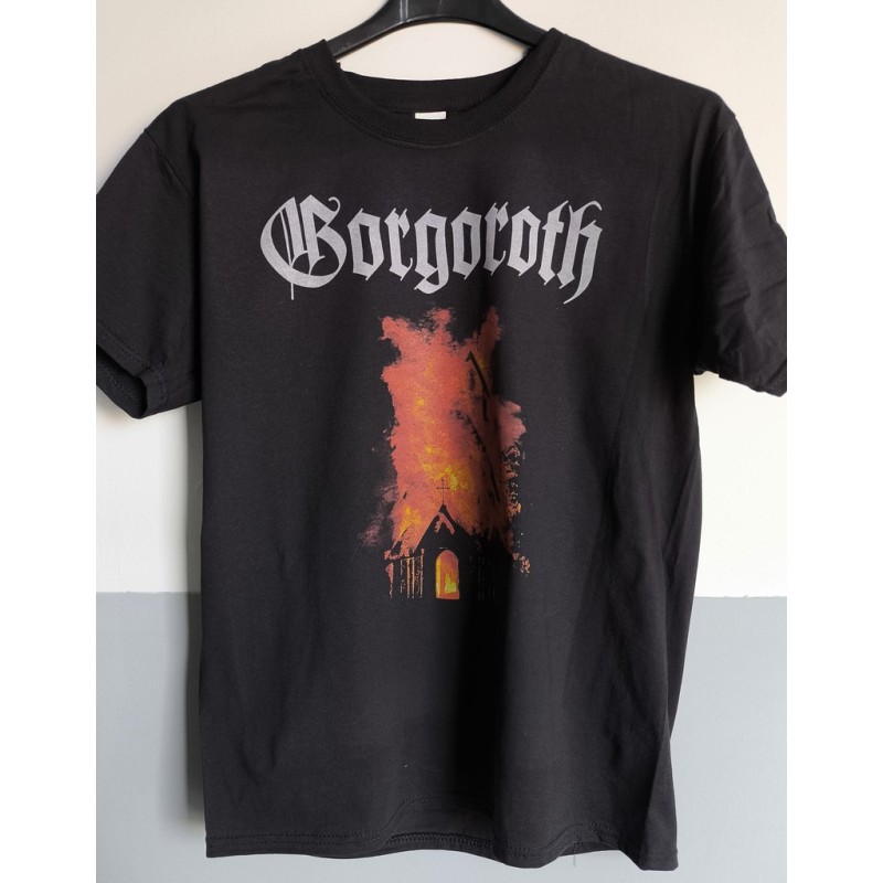 T-shirt Gorgoroth - vatican in flames
