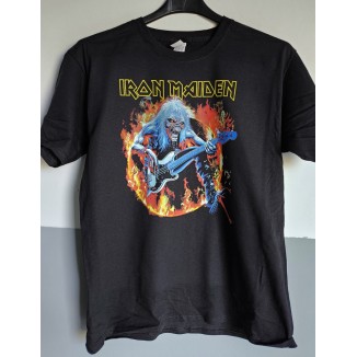 T-shirt Nera Iron Maiden – Eddie Hunter | vrz shop