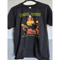 T-shirt Nera Marilyn Manson - Portrait of an American Family | vrz shop