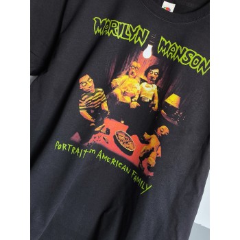 T-shirt Marilyn Manson - portrait of an american family
