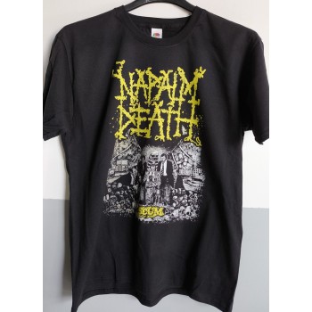 T-shirt Nera Napalm Death - Scum | vrz shop