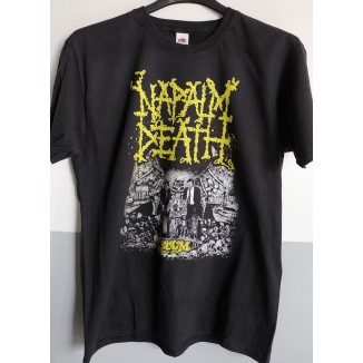 T-shirt Nera Napalm Death - Scum | vrz shop