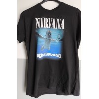 T-shirt Nera Nirvana - Nevermind | vrz shop