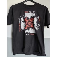 T-shirt Nera Red Hot Chili Peppers - Blood Sugar Sex Magik | vrz shop