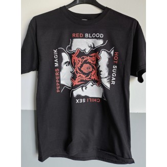 T-shirt Nera Red Hot Chili Peppers - Blood Sugar Sex Magik | vrz shop