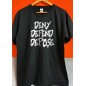T-shirt Nera Luigi Mangione - Deny Depose Defend T-shirt Nera Luigi Mangione - Deny Depose Defend