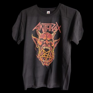 T-shirt Nera Anthrax | vrz shop