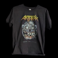 Anthrax Among the Living T-shirt | Thrash Metal | vrzshop