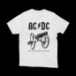 T-shirt bianca AC/DC - for those about to rock T-shirt bianca AC/DC - for those about to rock