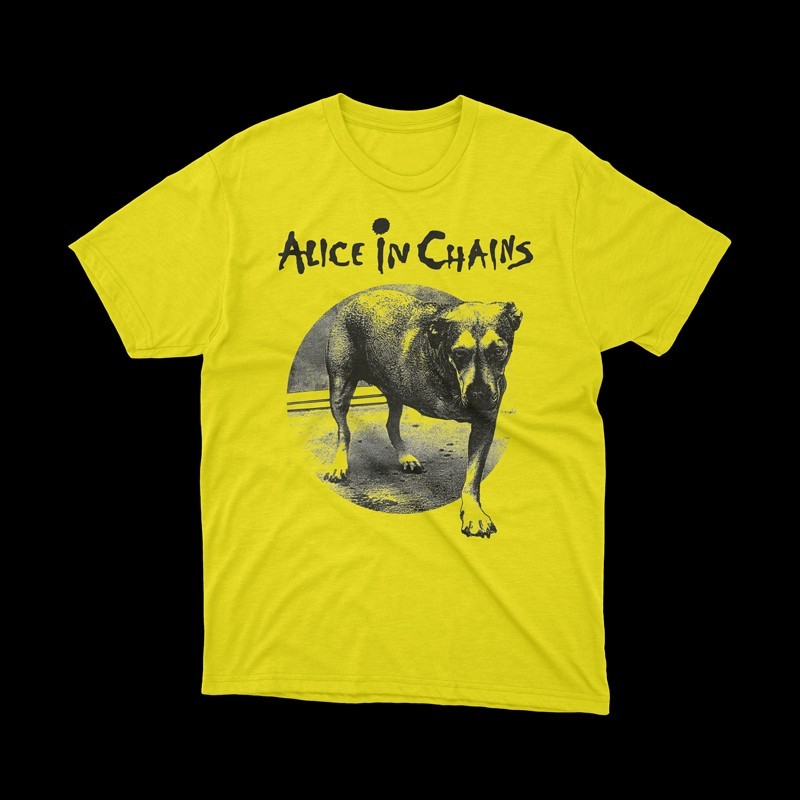 T-shirt alice in chains dog T-shirt alice in chains dog