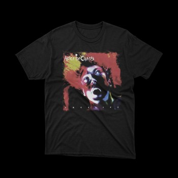 T-shirt Nera Alice in Chains - Emblema del Grunge | vrzshop