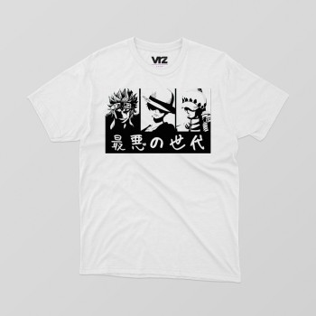 one piece - rufy kid low supernova trio