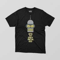 Futurama - Bender - bite my shiny metal ass | vrzshop