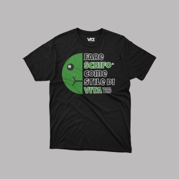Acquista la T-Shirt "Fare Schifo come Stile di Vita" in Cotone 100% - Esprimi la Tua Originalità!