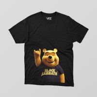 Winnie the Pooh con shirt black sabbath | vrzshop