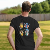 T-shirt Personalizzata con Stampa Fronte e Retro | Crea la Tua T-shirt Unica | vrzshop