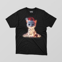 gatto natalizio con luci | vrzshop