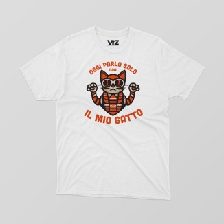 oggi parlo solo con il mio gatto | vrzshop