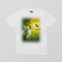 gatto con farfalla | vrzshop