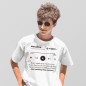 T-shirt Spotify personalizzata con codice di lettura T-shirt Spotify personalizzata con codice di lettura
