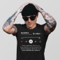 T-shirt Spotify personalizzata con codice di lettura T-shirt Spotify personalizzata con codice di lettura