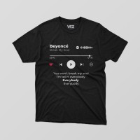 T-shirt Personalizzata con Stampa Spotify - Porta la Tua Musica Preferita Sempre con Te | vrzshop