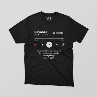 T-shirt Personalizzata con Stampa Spotify - Porta la Tua Musica Preferita Sempre con Te | vrzshop