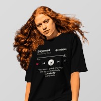 T-shirt Personalizzata con Stampa Spotify - Porta la Tua Musica Preferita Sempre con Te | vrzshop