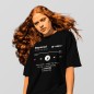 T-shirt Spotify personalizzata con codice di lettura T-shirt Spotify personalizzata con codice di lettura