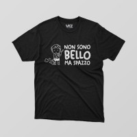 non sono bello ma spazzo | vrzshop
