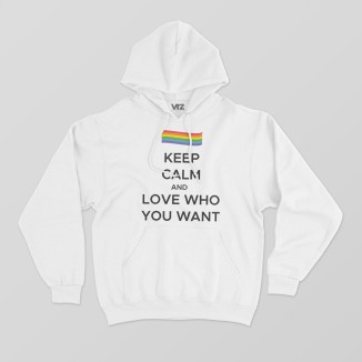keep calm and love who you want | vrzshop