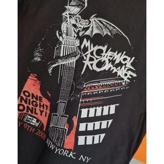 T-shirt nera - My Chemical Romance - One Night Only