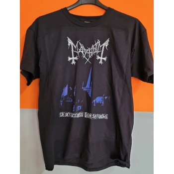 Maglietta Mayhem "De Mysteriis Dom Sathanas" - Tributo al Black Metal Norvegese | vrzshop