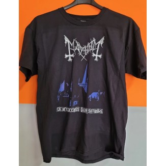 Maglietta Mayhem "De Mysteriis Dom Sathanas" - Tributo al Black Metal Norvegese | vrzshop