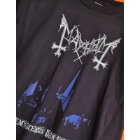 Maglietta Mayhem "De Mysteriis Dom Sathanas" - Tributo al Black Metal Norvegese | vrzshop