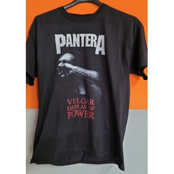 T-shirt Pantera "Vulgar Display of Power" - Maglietta Iconica del Groove Metal | vrzshop