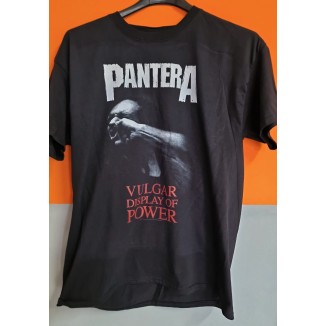 T-shirt Pantera "Vulgar Display of Power" - Maglietta Iconica del Groove Metal | vrzshop