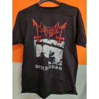 T-shirt Mayhem "Deathcrush" - Omaggio al Black Metal Estremo | vrzshop