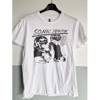 Maglietta Bianca Sonic Youth - Esplora lo Stile Innovativo dell'Indie-Rock | vrzshop