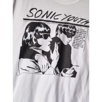Maglietta Bianca Sonic Youth - Esplora lo Stile Innovativo dell'Indie-Rock | vrzshop