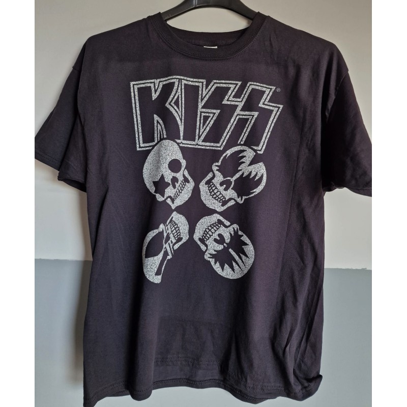 T-shirt nera band Kiss