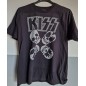 T-shirt nera band Kiss
