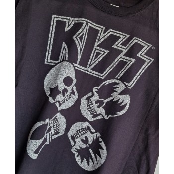 T-shirt nera band Kiss