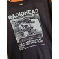 T-shirt nera Radiohead - ice caps melting T-shirt nera Radiohead - ice caps melting