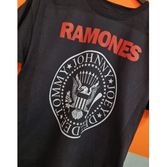 T-shirt nera Ramones